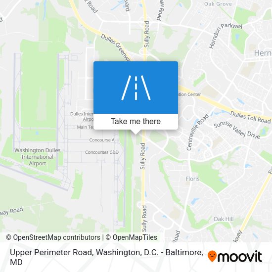 Upper Perimeter Road map