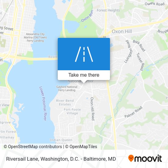 Mapa de Riversail Lane