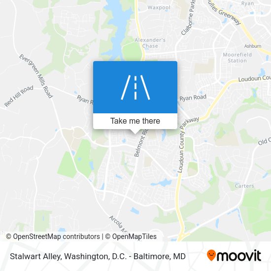 Stalwart Alley map
