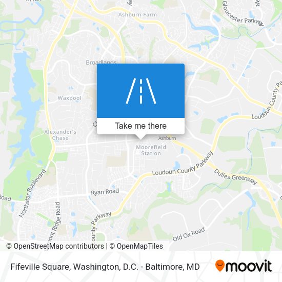 Mapa de Fifeville Square