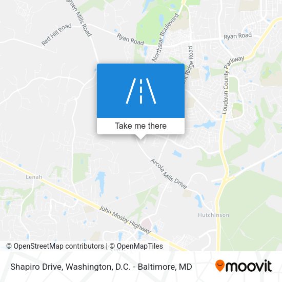 Mapa de Shapiro Drive