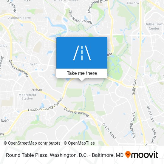 Round Table Plaza map