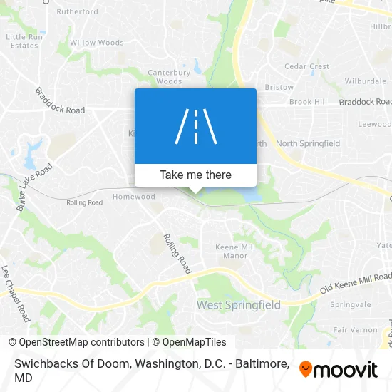 Swichbacks Of Doom map