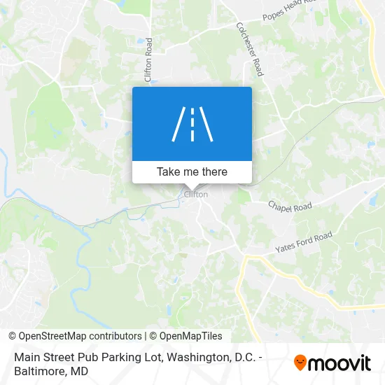 Main Street Pub Parking Lot map