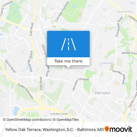 Yellow Oak Terrace map