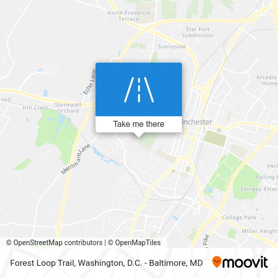 Mapa de Forest Loop Trail