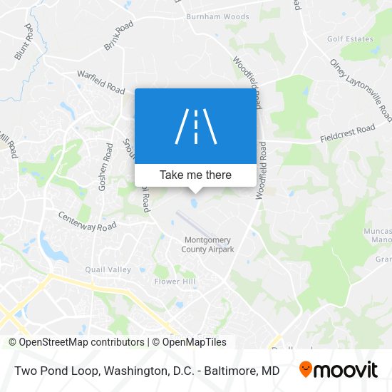 Two Pond Loop map