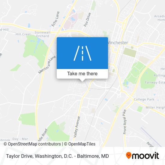 Taylor Drive map
