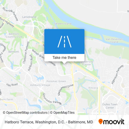 Mapa de Hatboro Terrace