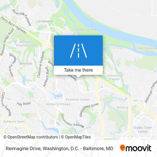 Reimagine Drive map