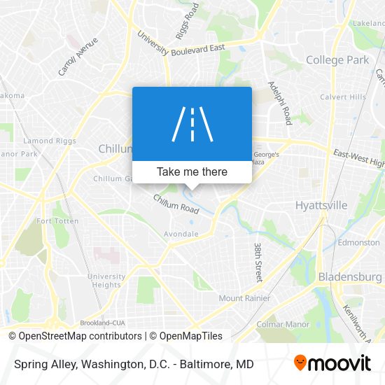 Spring Alley map