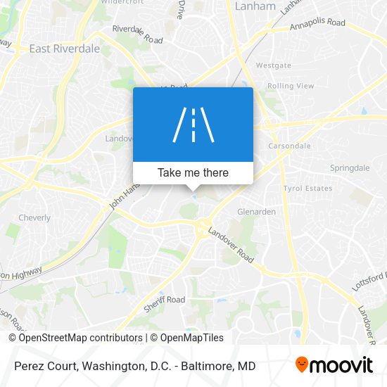 Perez Court map
