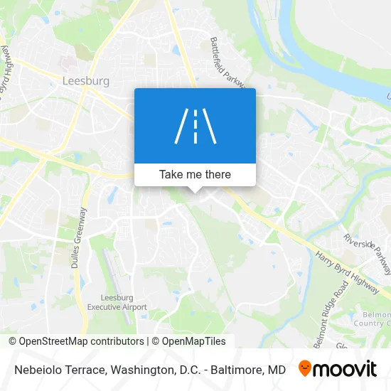 Nebeiolo Terrace map