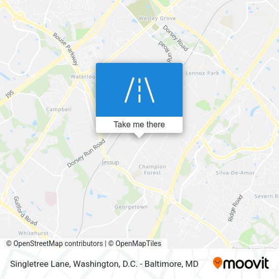 Mapa de Singletree Lane
