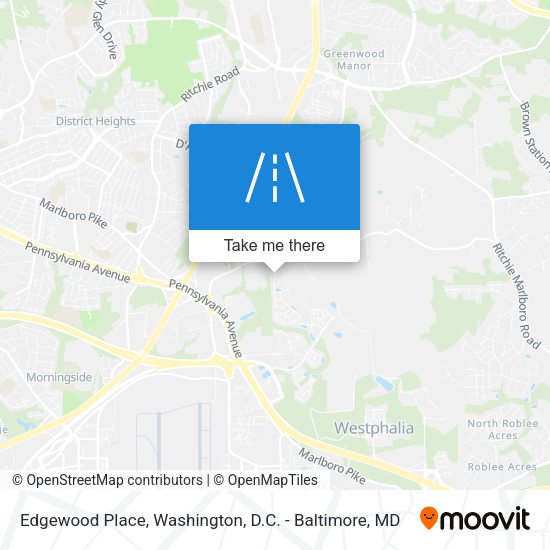 Mapa de Edgewood Place