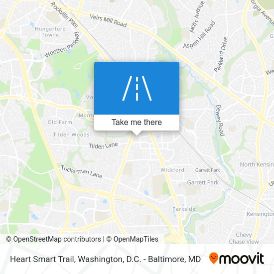 Mapa de Heart Smart Trail