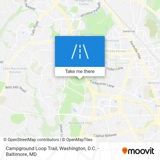 Campground Loop Trail map