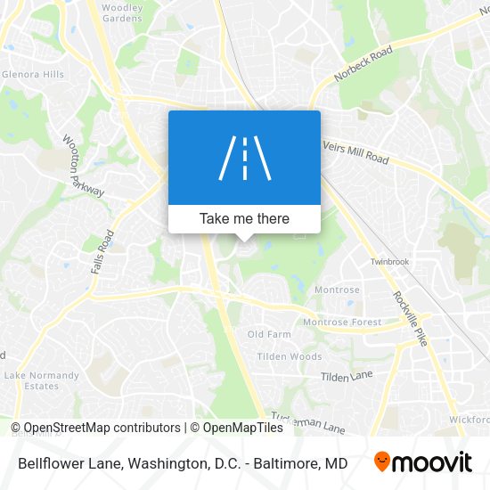 Bellflower Lane map