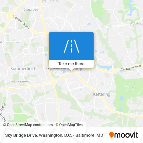 Sky Bridge Drive map