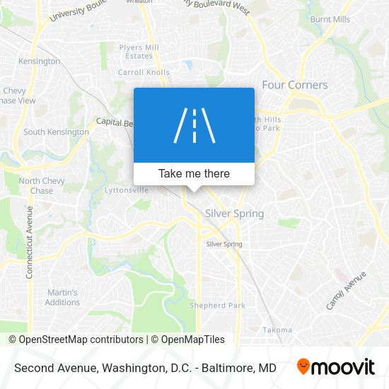 Second Avenue map