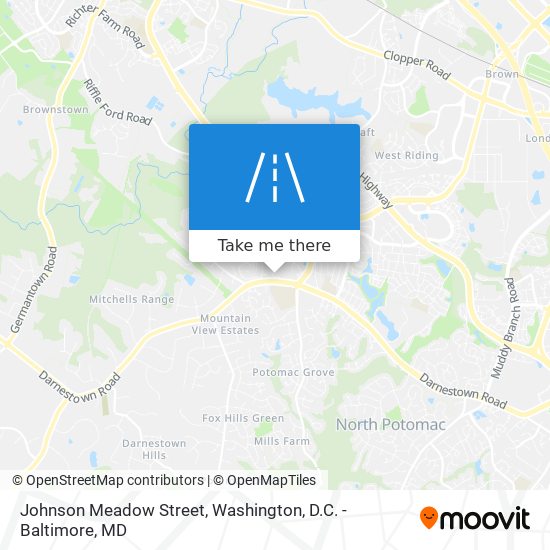 Johnson Meadow Street map