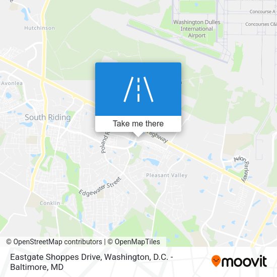 Eastgate Shoppes Drive map