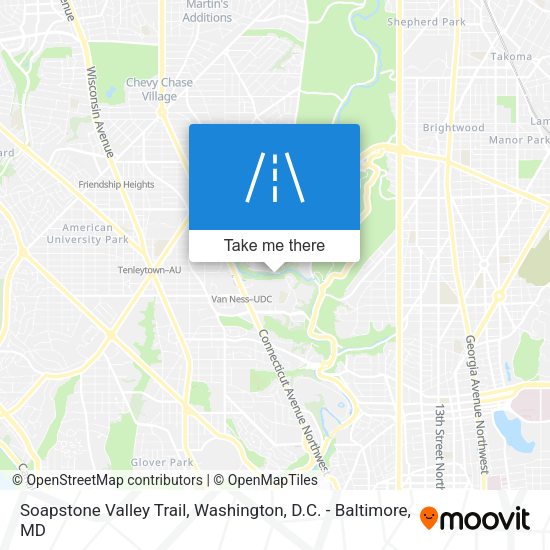 Soapstone Valley Trail map