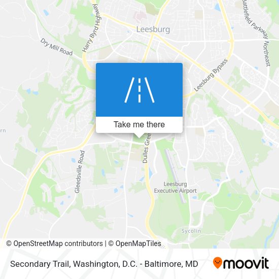 Secondary Trail map