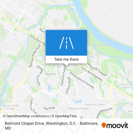 Mapa de Belmont Chapel Drive