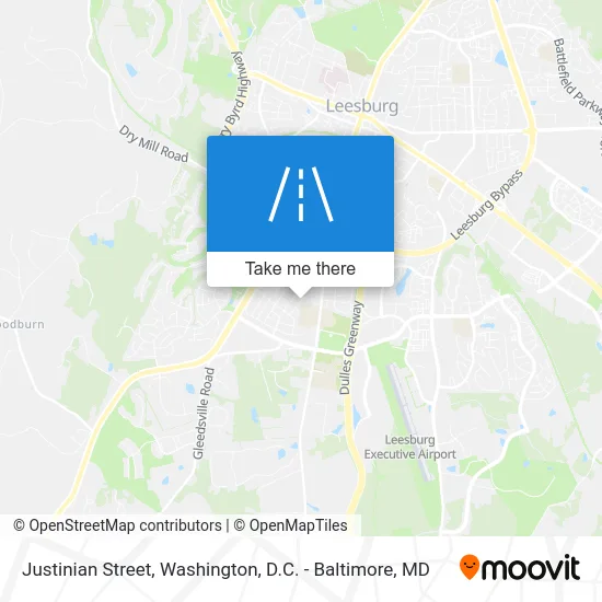 Justinian Street map