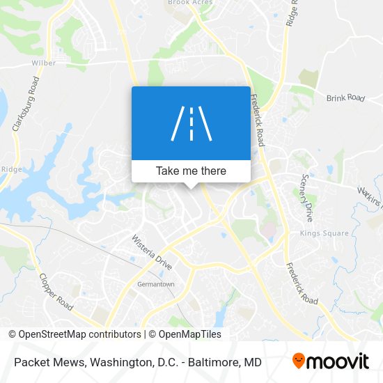 Mapa de Packet Mews