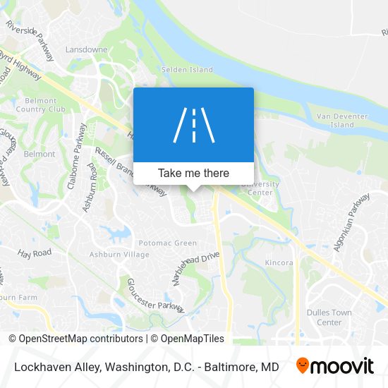 Lockhaven Alley map