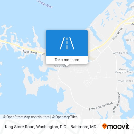 Mapa de King Store Road