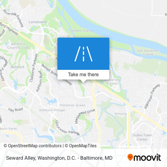 Seward Alley map