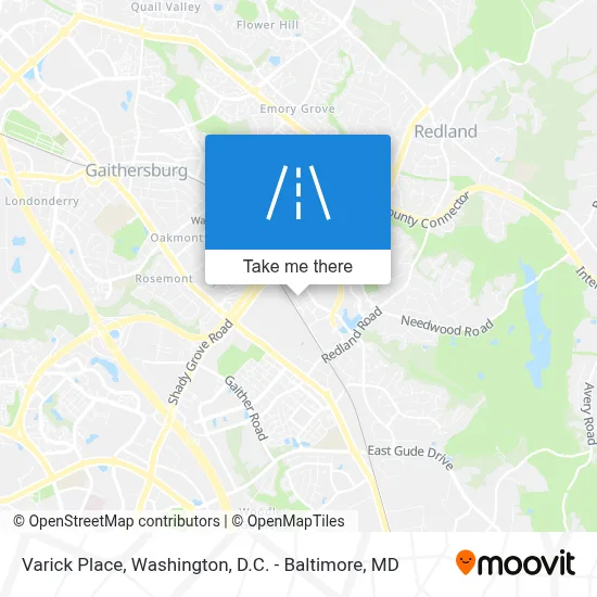 Varick Place map