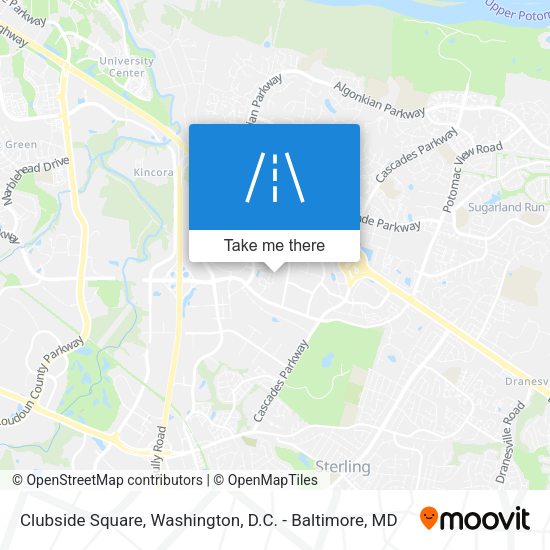 Mapa de Clubside Square