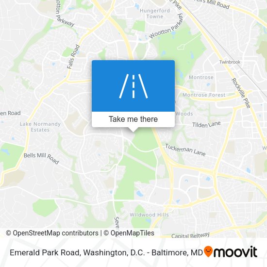 Mapa de Emerald Park Road
