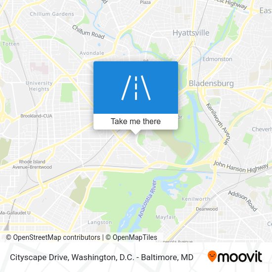 Cityscape Drive map