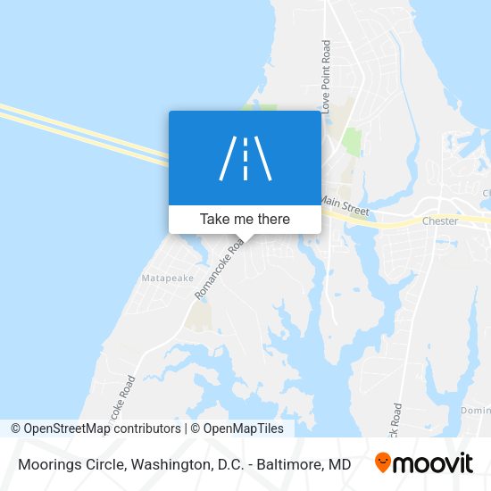 Mapa de Moorings Circle