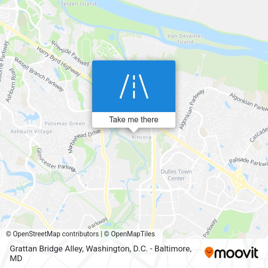 Grattan Bridge Alley map