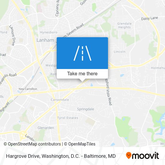 Mapa de Hargrove Drive