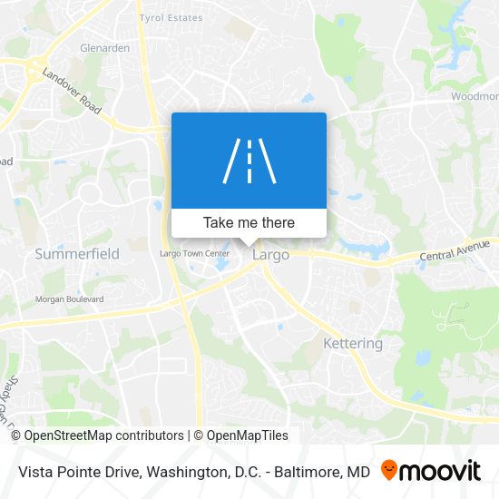 Mapa de Vista Pointe Drive