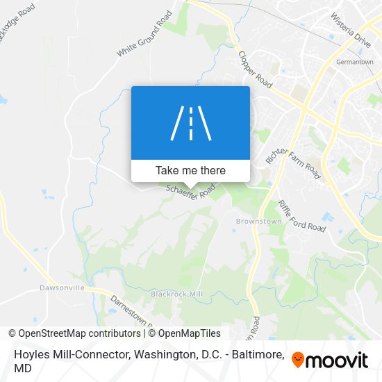 Mapa de Hoyles Mill-Connector