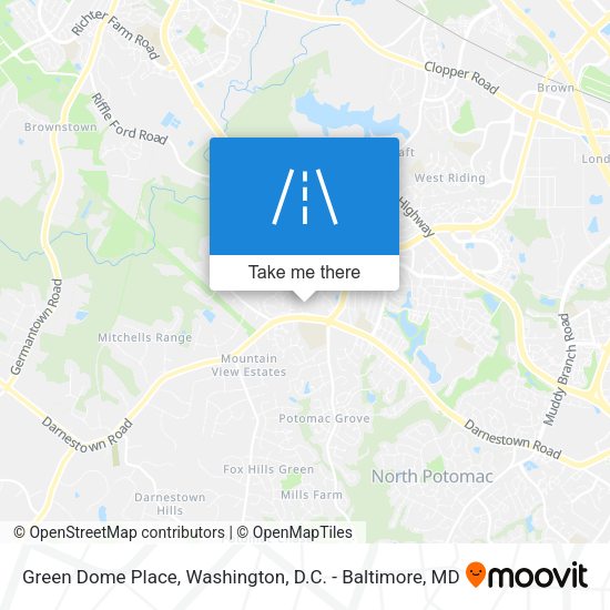 Green Dome Place map