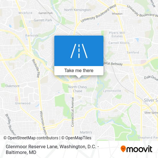 Mapa de Glenmoor Reserve Lane