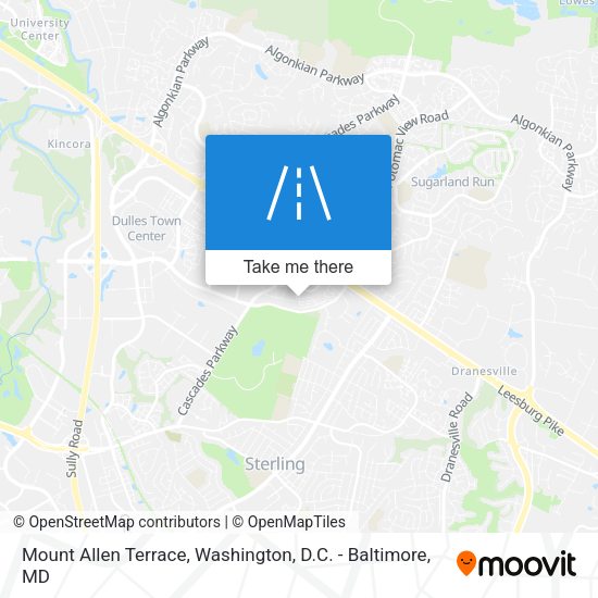 Mapa de Mount Allen Terrace
