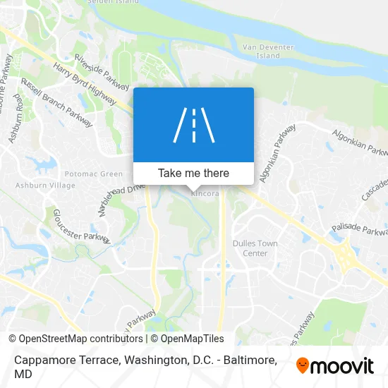 Cappamore Terrace map