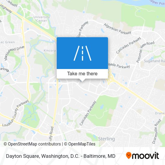 Dayton Square map