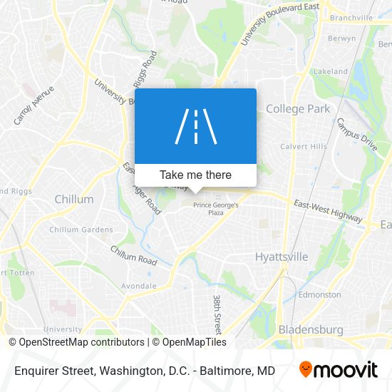 Enquirer Street map