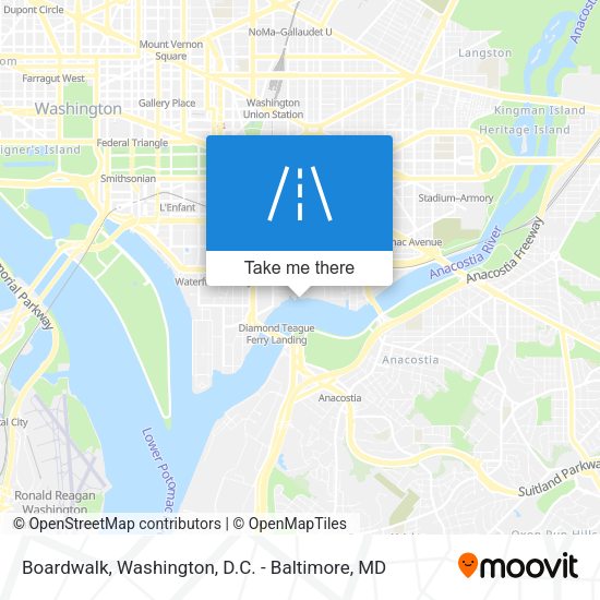 Boardwalk map